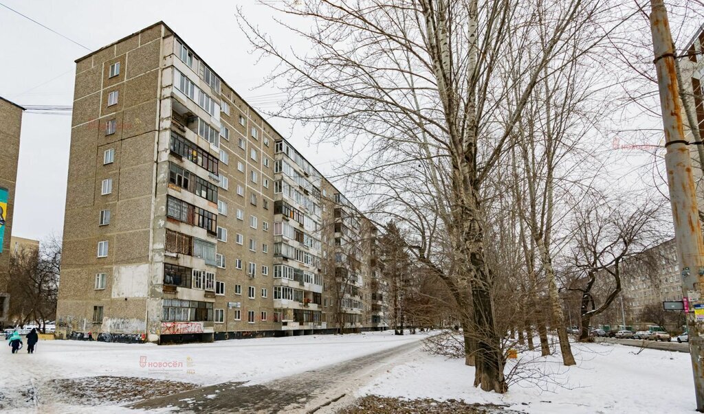 квартира г Екатеринбург р-н Орджоникидзевский Проспект Космонавтов, улица Восстания, 110 фото 2