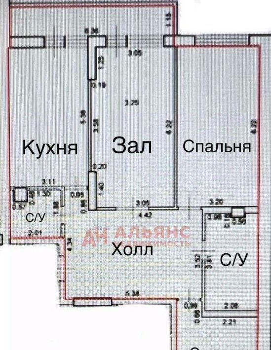 квартира г Самара р-н Куйбышевский Алабинская ул Петра Алабина 2 фото 26