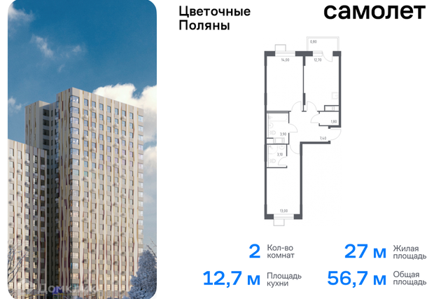 Новомосковский административный округ, Жилой комплекс Цветочные Поляны фото