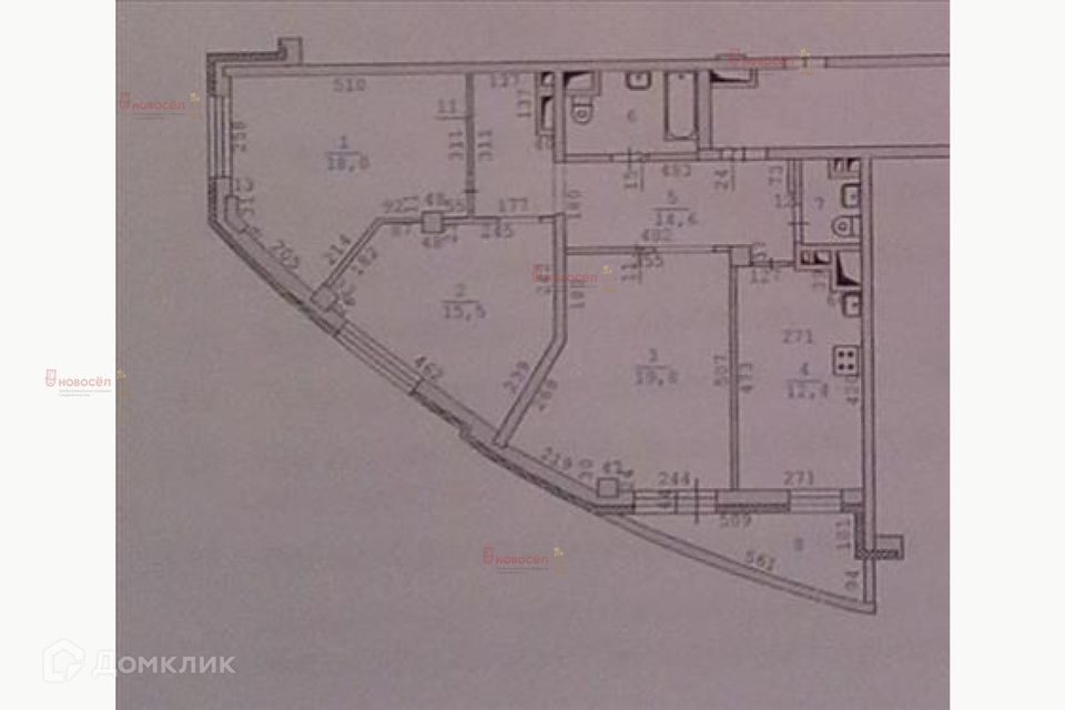 квартира г Екатеринбург р-н Чкаловский ул Белинского 222 Екатеринбург городской округ фото 2