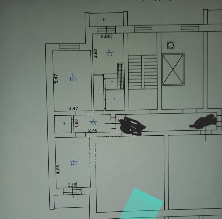 квартира р-н Всеволожский г Мурино ул Шоссе в Лаврики 34к/1 Девяткино фото 2