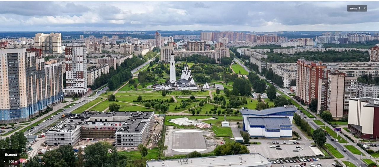 квартира г Санкт-Петербург метро Улица Дыбенко р-н Невский пр-кт Дальневосточный 23 фото 3