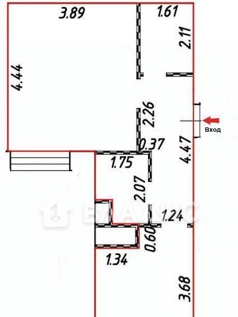 квартира г Балашиха ул Разина 1а Новокосино фото 2