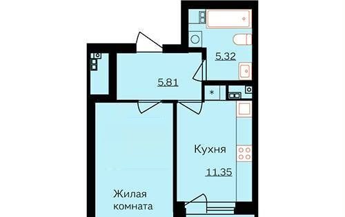 квартира г Екатеринбург Уральская ул Колмогорова 73к/1 фото 2