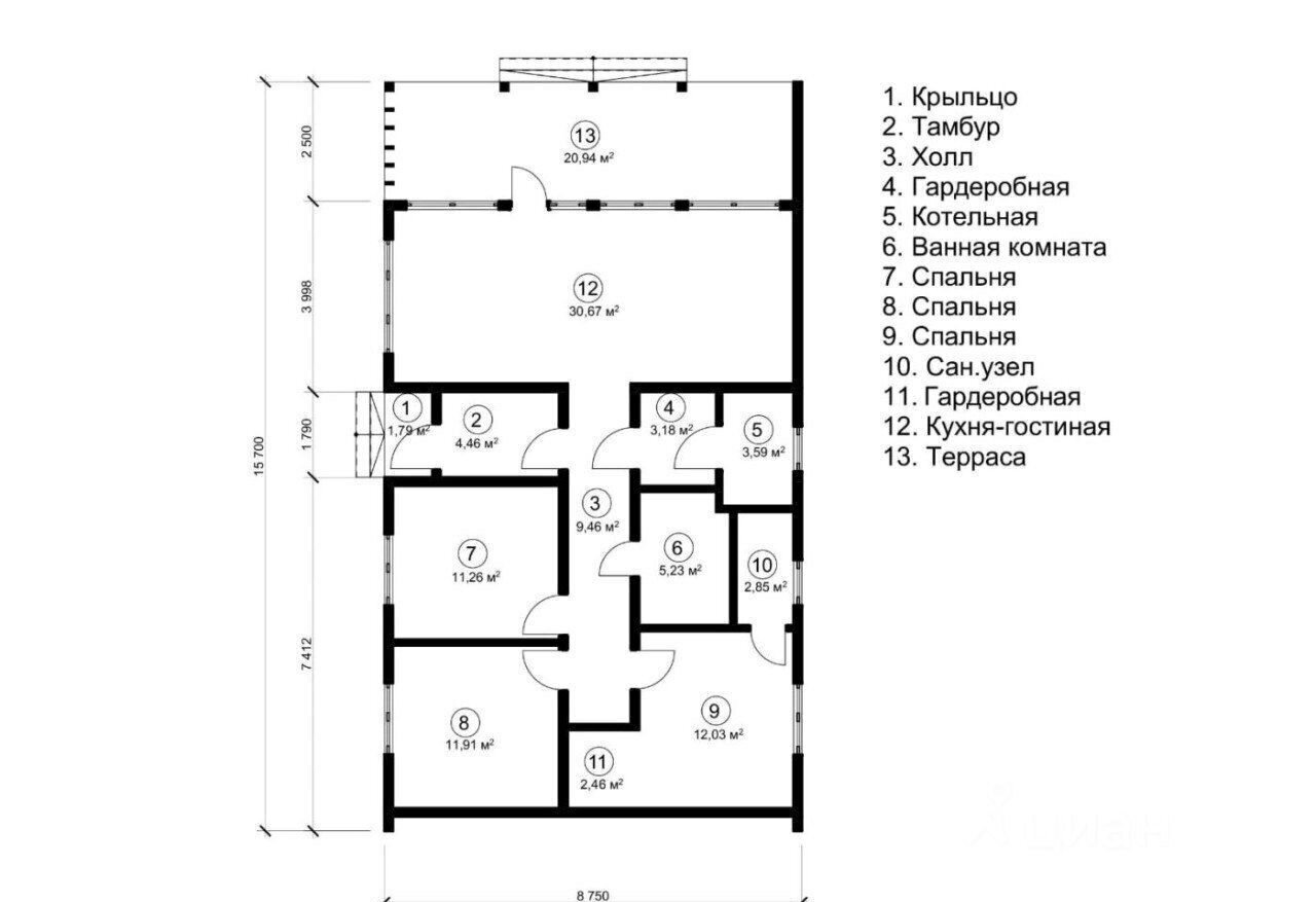 дом р-н Новосибирский с Верх-Тула Верх-Тулинский сельсовет, Экопосёлок-парк Сибирские просторы фото 11