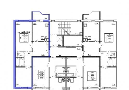 квартира г Кострома р-н Заволжский ул Московская 73 фото 15