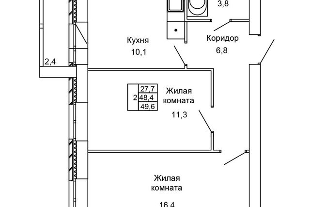 квартира р-н Кировский ул 70-летия Победы 15 городской округ Волгоград фото