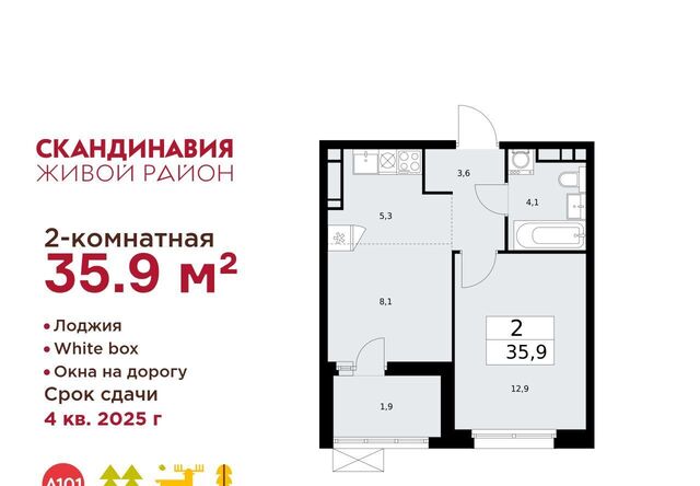 ЖК Скандинавия 25/2 метро Бунинская аллея фото