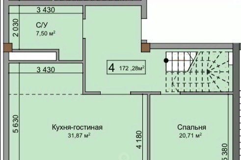 квартира г Нальчик ул Пушкина 52 фото 2