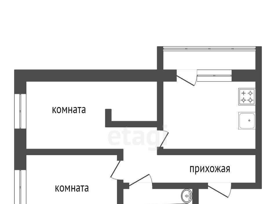 квартира г Красноярск р-н Советский ул 78 Добровольческой Бригады 25 фото 27