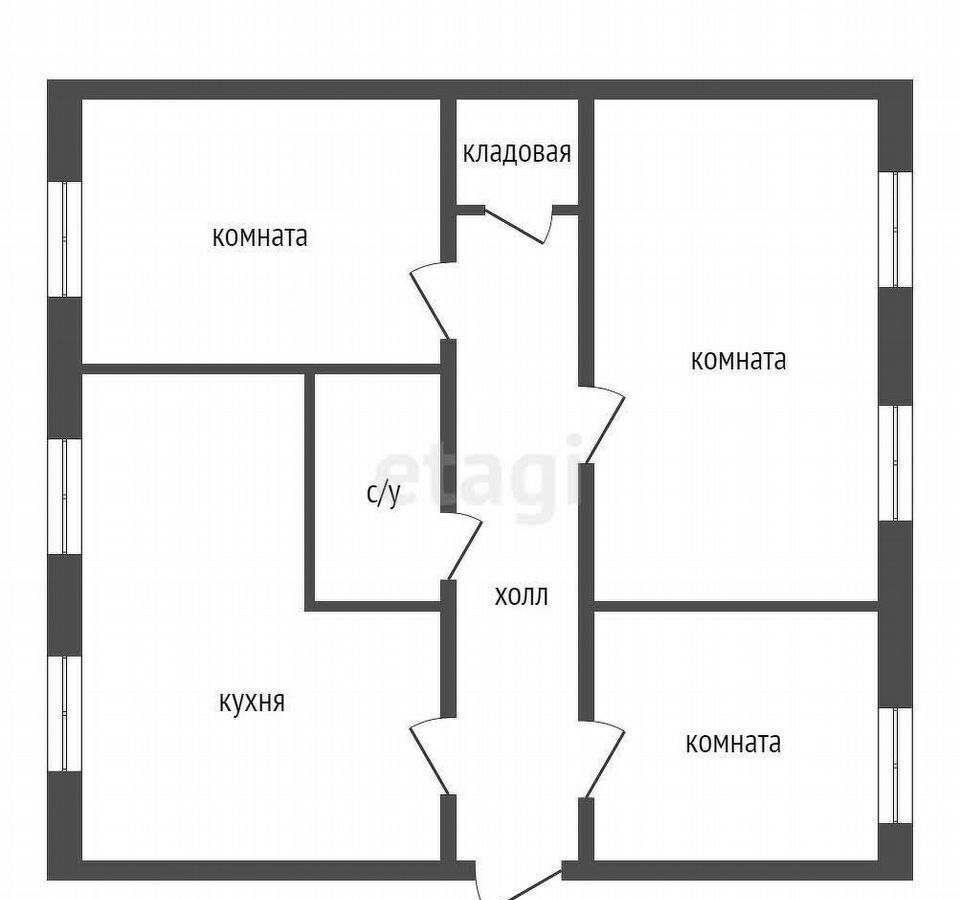 квартира г Красноярск р-н Центральный пр-кт Мира 85 фото 30