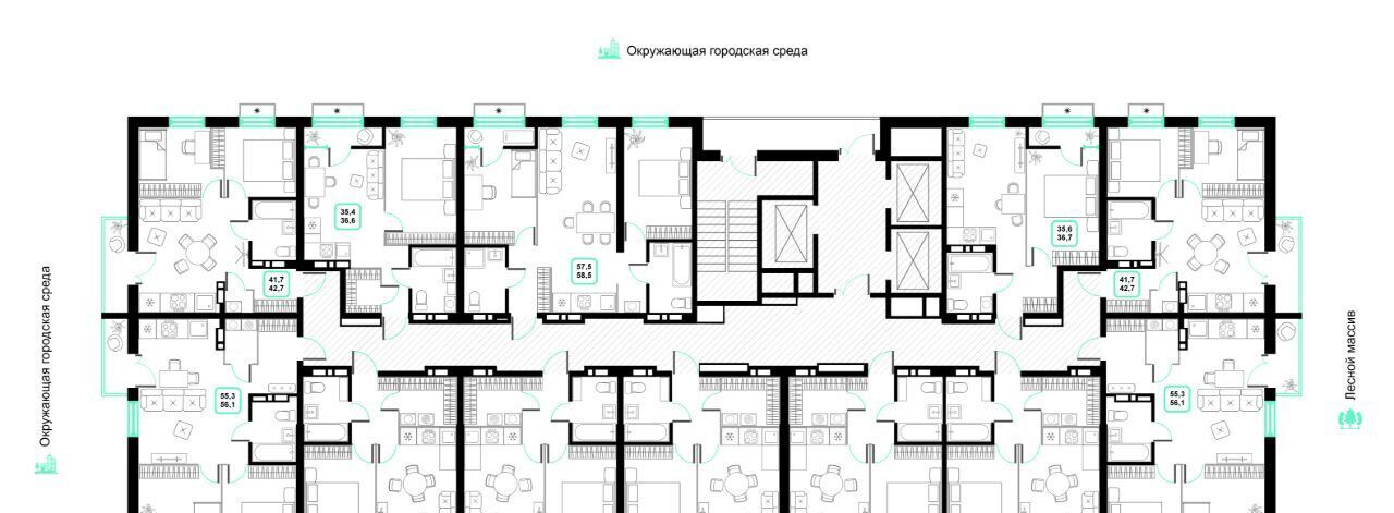 квартира г Владивосток р-н Ленинский ул Нейбута 137с/1 фото 6