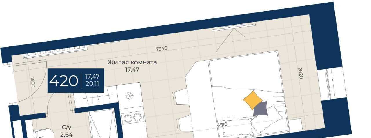 квартира г Казань Кремлёвская ул Бурхана Шахиди 18/18 фото 1