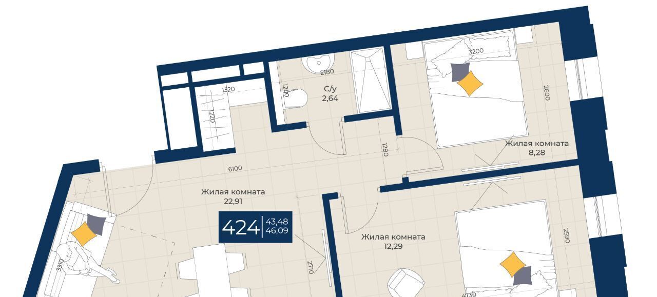 квартира г Казань Кремлёвская ул Бурхана Шахиди 18/18 фото 1