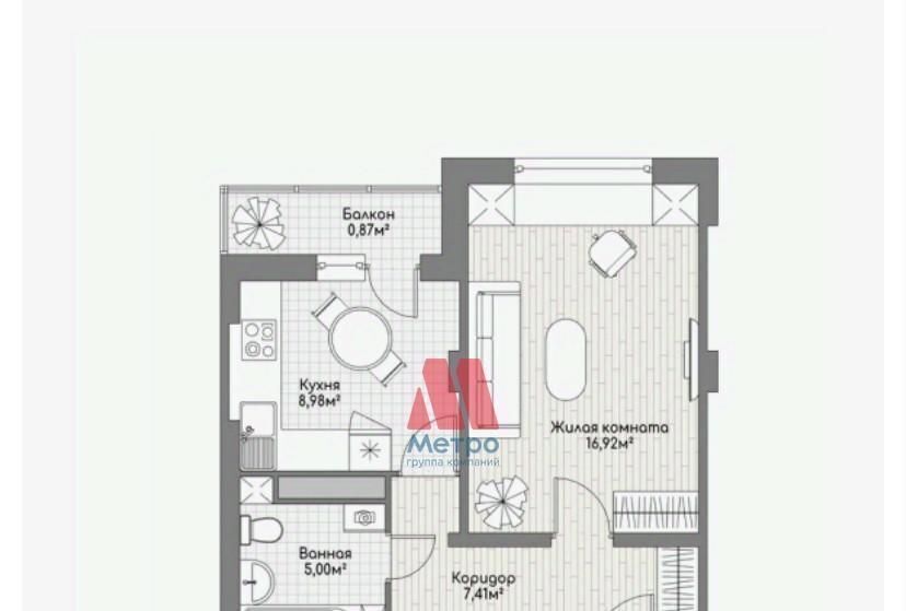 квартира г Ярославль р-н Дзержинский ул Брагинская 18к/4 фото 3