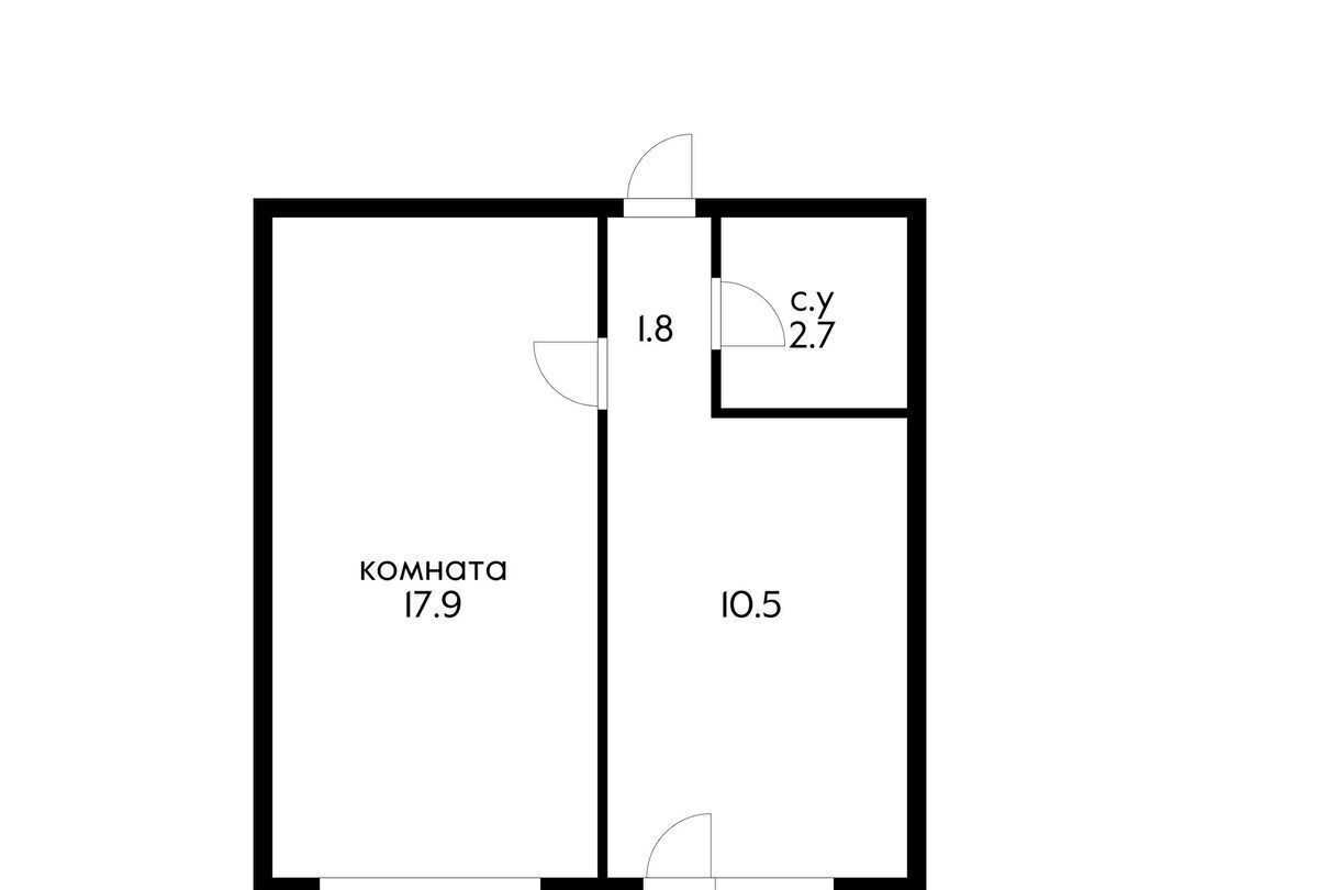 квартира г Краснодар р-н Прикубанский ул Сергиевская 1/1 10 фото 16