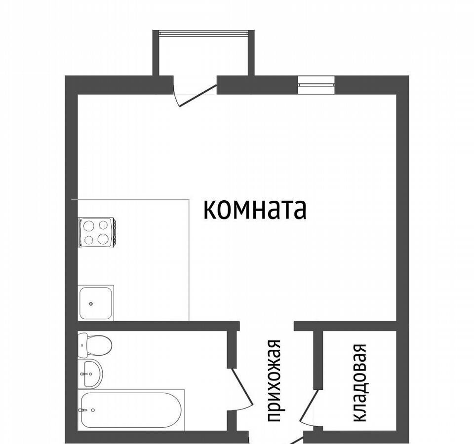 квартира г Красноярск р-н Октябрьский ул Норильская 38 фото 13