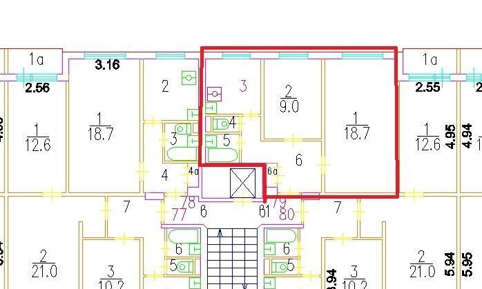 квартира г Москва метро Косино ул Большая Косинская 23 муниципальный округ Косино-Ухтомский фото 7