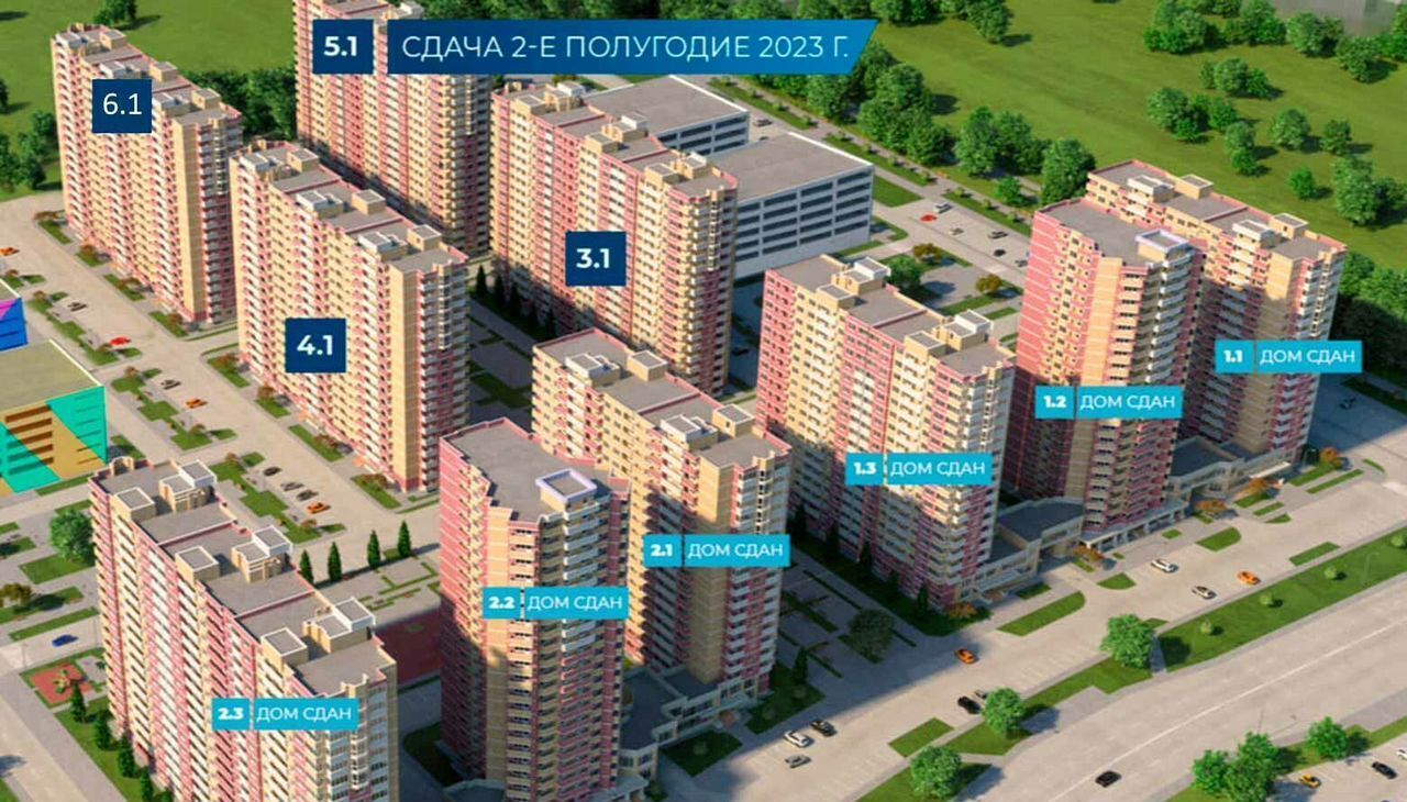 квартира г Краснодар р-н Прикубанский ул им. Героя Владислава Посадского 14/1 фото 8