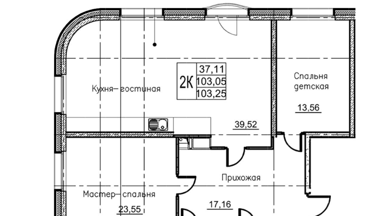 квартира г Санкт-Петербург ул Гаванская 7 Горный институт фото 1