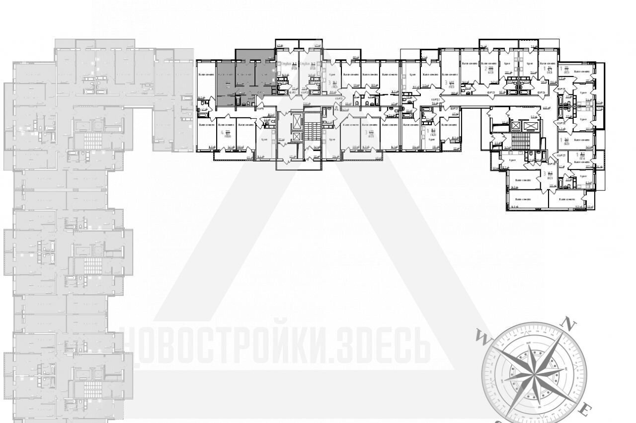 квартира г Владимир р-н Фрунзенский ул Добросельская 184а ЖК «Восток» фото 3