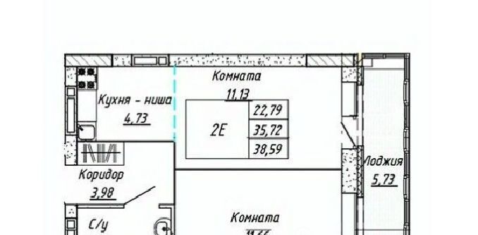 квартира г Барнаул р-н Железнодорожный ул Шевченко 135 фото 1