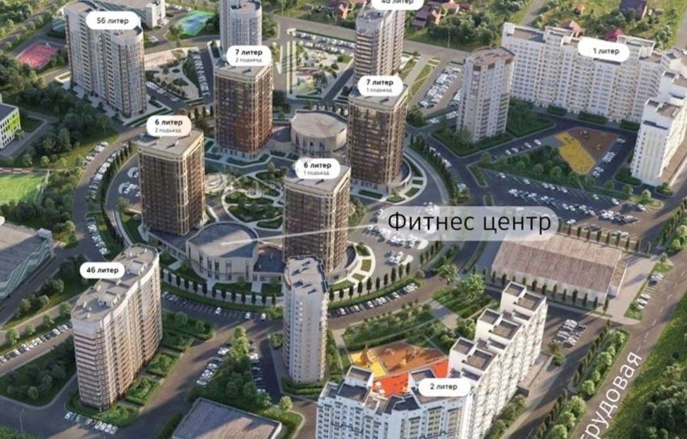 свободного назначения г Краснодар р-н Прикубанский ЖК «Зеленодар» фото 4