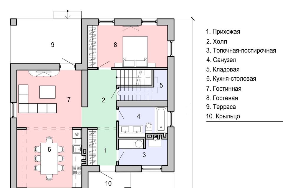 дом р-н Томский с. Корнилово фото 2