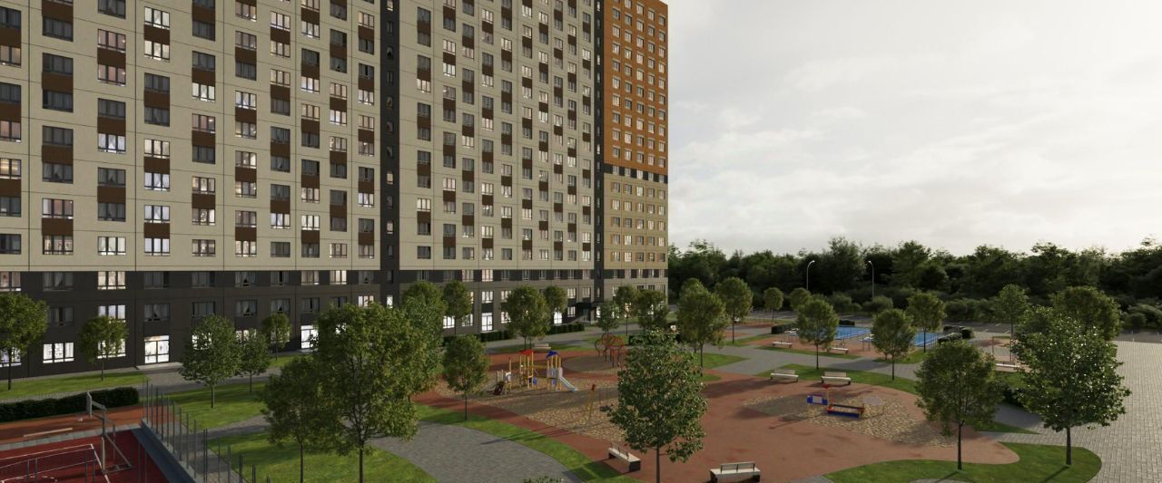 квартира г Нижний Новгород Горьковская ЖК КМ Анкудиновский Парк 47 д. Анкудиновка фото 18