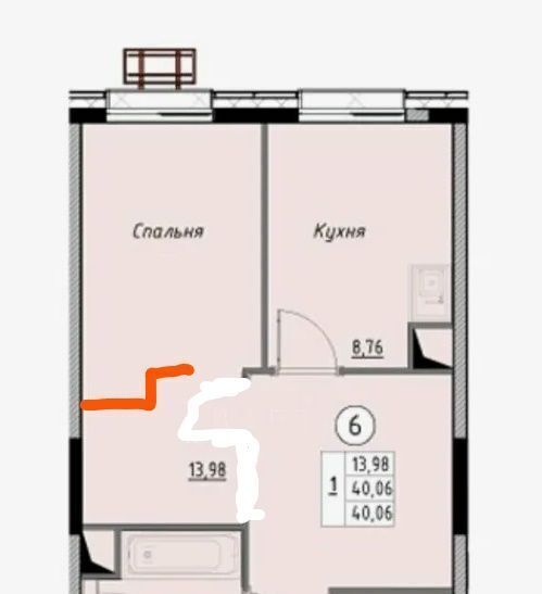 квартира г Лыткарино мкр 6-й 15а ЖК «Новое Лыткарино» Томилино фото 39