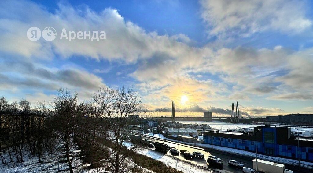 квартира г Санкт-Петербург метро Ломоносовская наб Октябрьская 122к/1 округ Народный фото 18