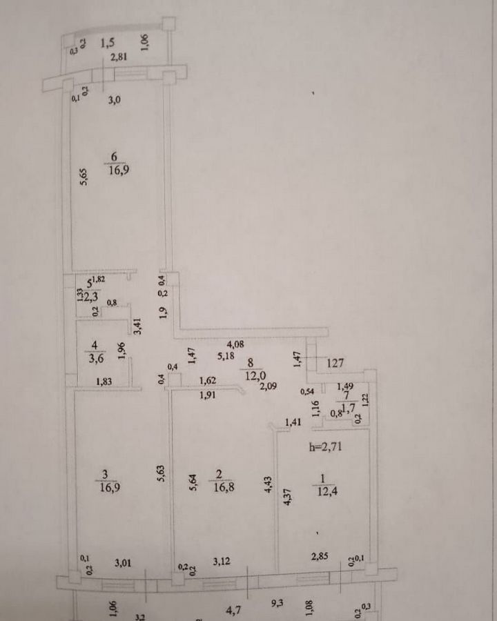 квартира г Тольятти р-н Автозаводский 1-й квартал б-р Баумана 5 фото 1