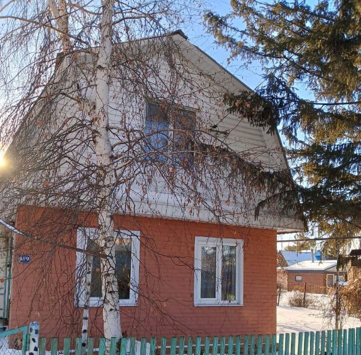 дом г Омск р-н Ленинский СОСН Тепличный-2 тер., № 4 тер. филиал, аллея 18-я, 489 фото 1