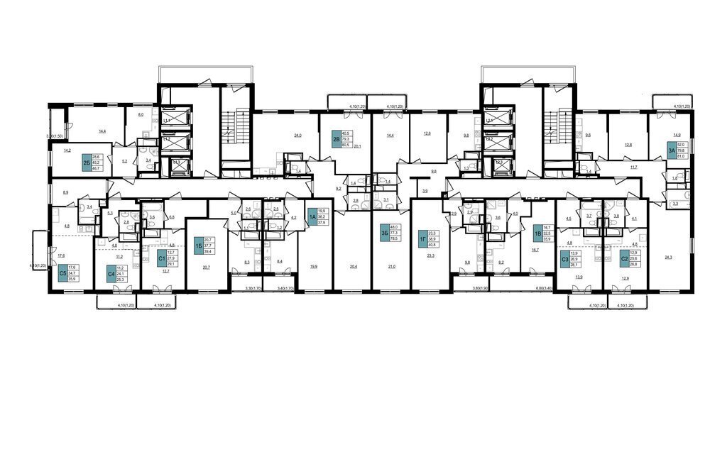 квартира г Одинцово БЗРИ Баковка микрорайон 6-6А, жилой комплекс -Сити, к 23 фото 2