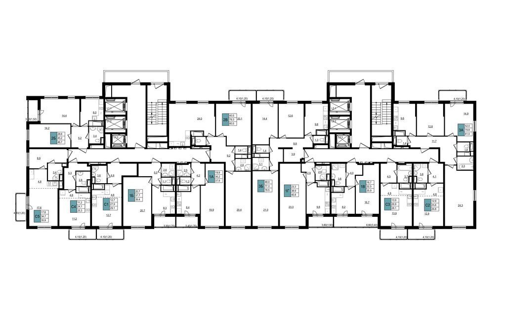 квартира г Одинцово БЗРИ Баковка микрорайон 6-6А, жилой комплекс -Сити, к 23 фото 2