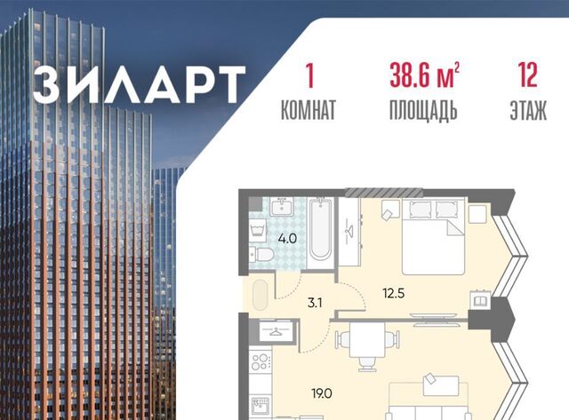 метро Автозаводская ЖК «ЗИЛАРТ» 21/22 фото