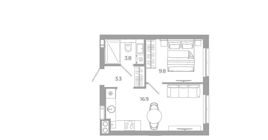 квартира г Астрахань р-н Советский ул Космонавтов 18 с 1 фото 1