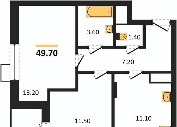 квартира г Воронеж р-н Железнодорожный ЖК «РИТМ» Ключи мкр фото 1