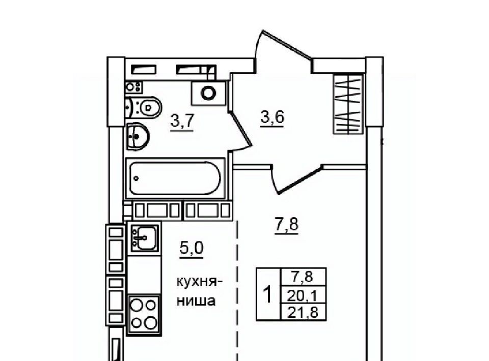 квартира г Волгоград р-н Красноармейский ул им. Голубева фото 1