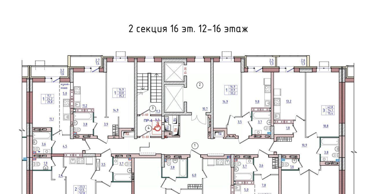 квартира г Волгоград р-н Красноармейский ул им. Голубева фото 2