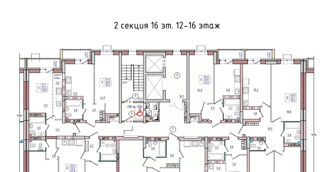 квартира г Волгоград р-н Красноармейский ул им. Голубева фото 2
