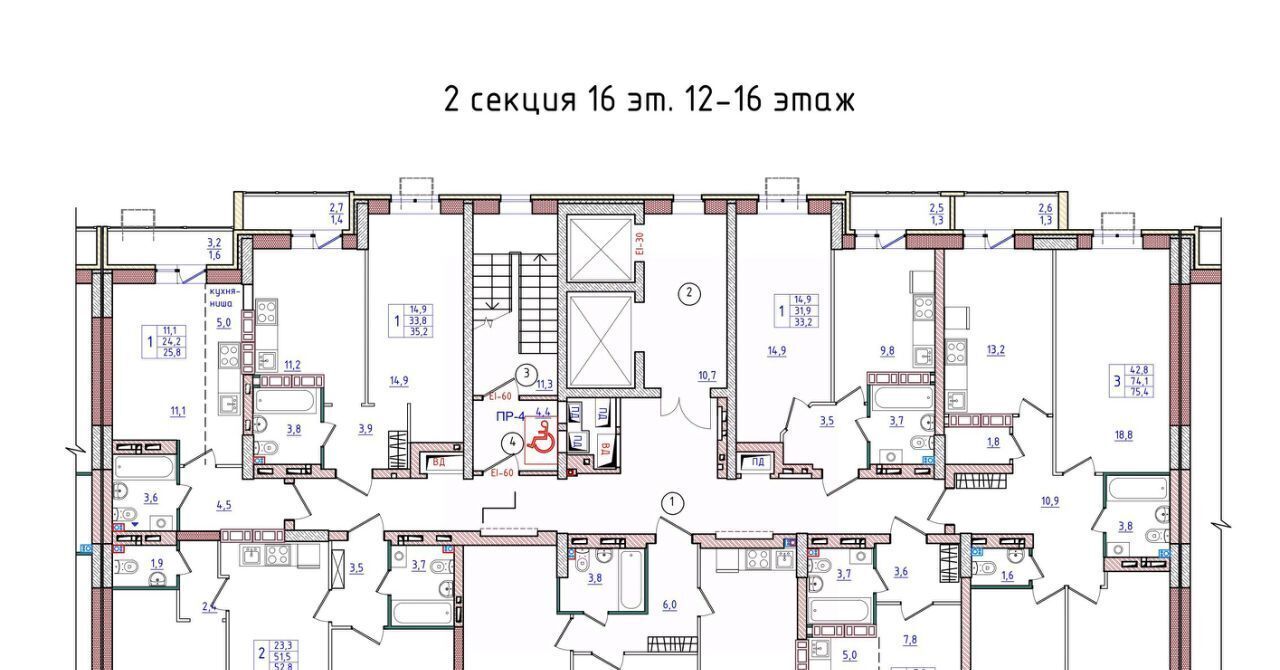 квартира г Волгоград р-н Красноармейский ул им. Голубева фото 2