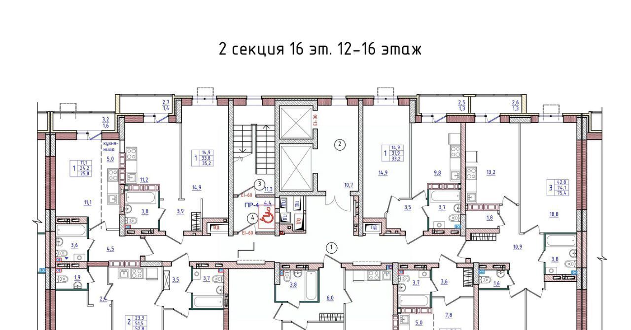 квартира г Волгоград р-н Красноармейский ул им. Голубева фото 2