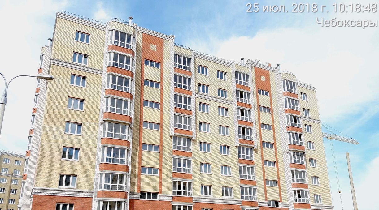 квартира г Чебоксары р-н Калининский ул Новогородская Мкр. №1 ЖР «Новый город» фото 10