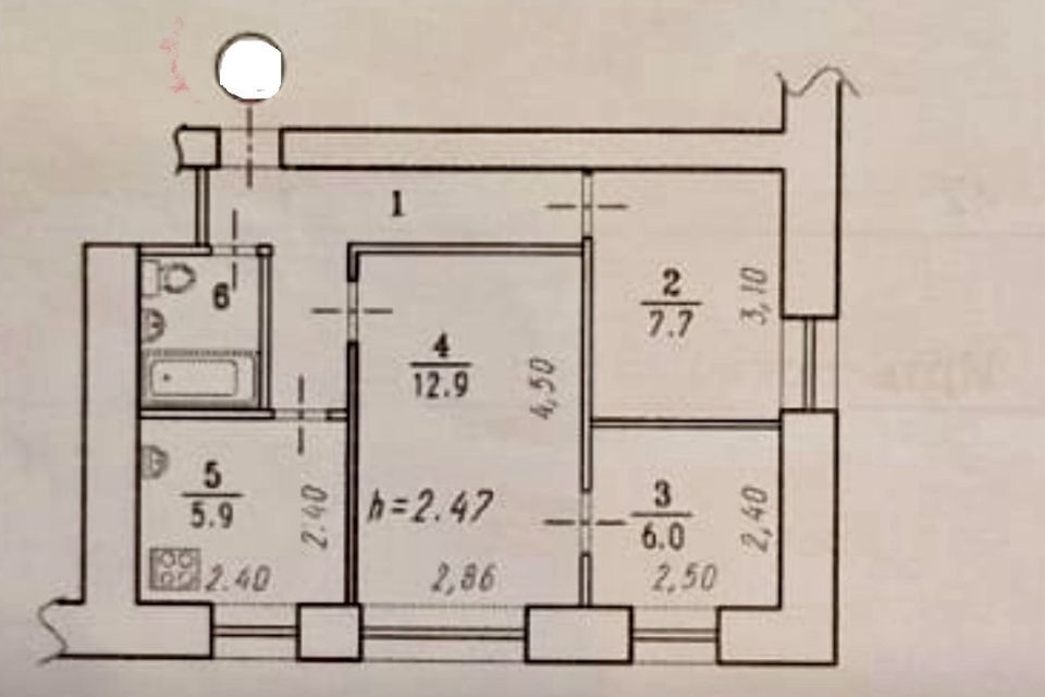 квартира г Омск ул Федора Крылова 1 ул Иртышская Набережная, Омский район фото 1