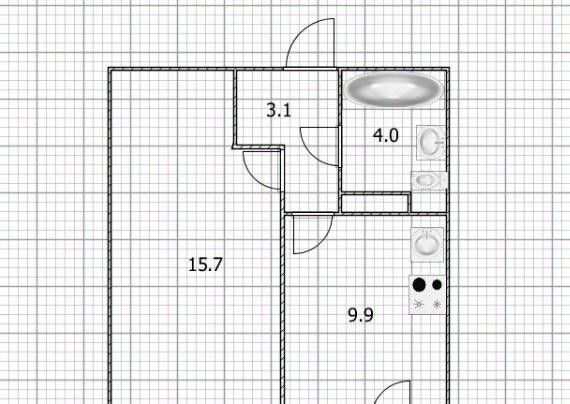 квартира г Уфа р-н Калининский ул Ферина 39 фото 10