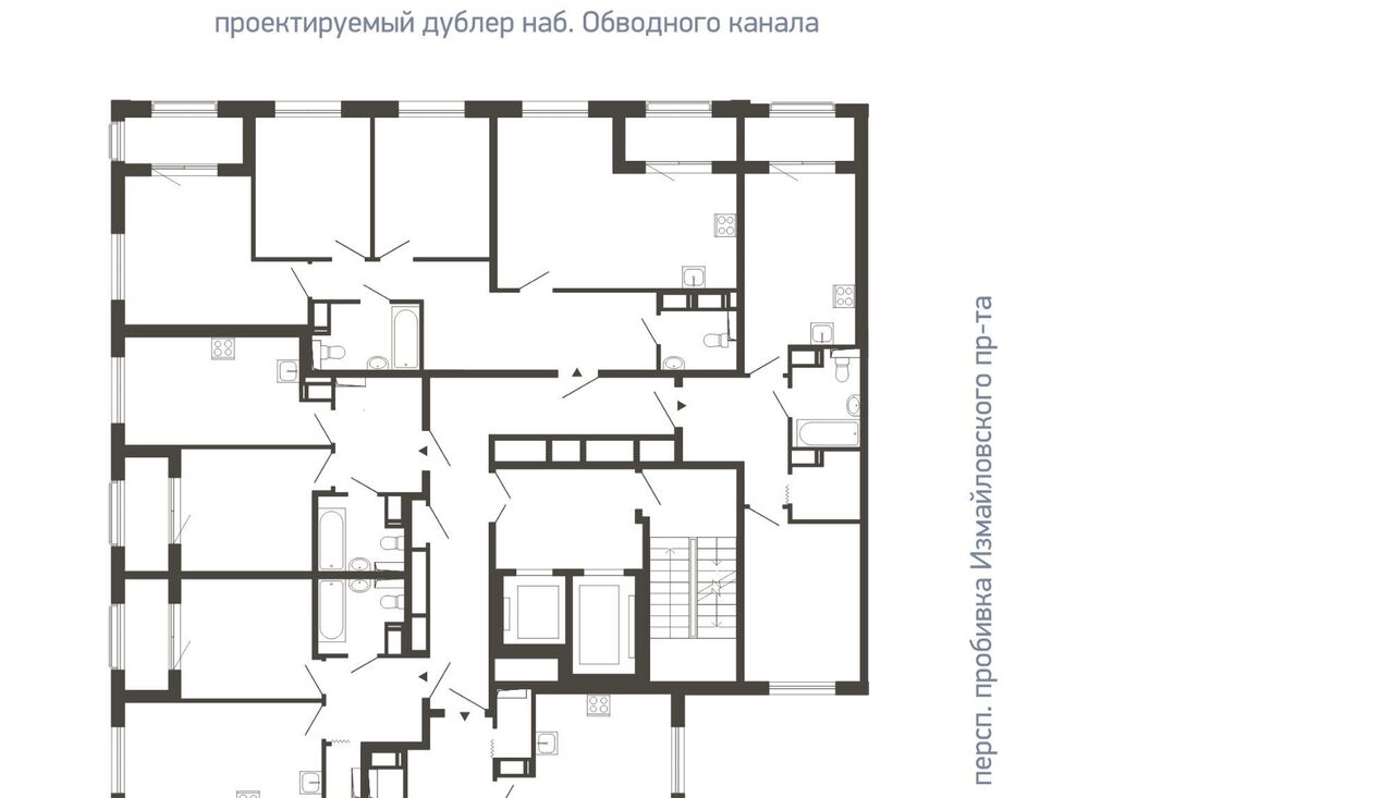 квартира г Санкт-Петербург метро Балтийская б-р Измайловский 9 округ Измайловское фото 2