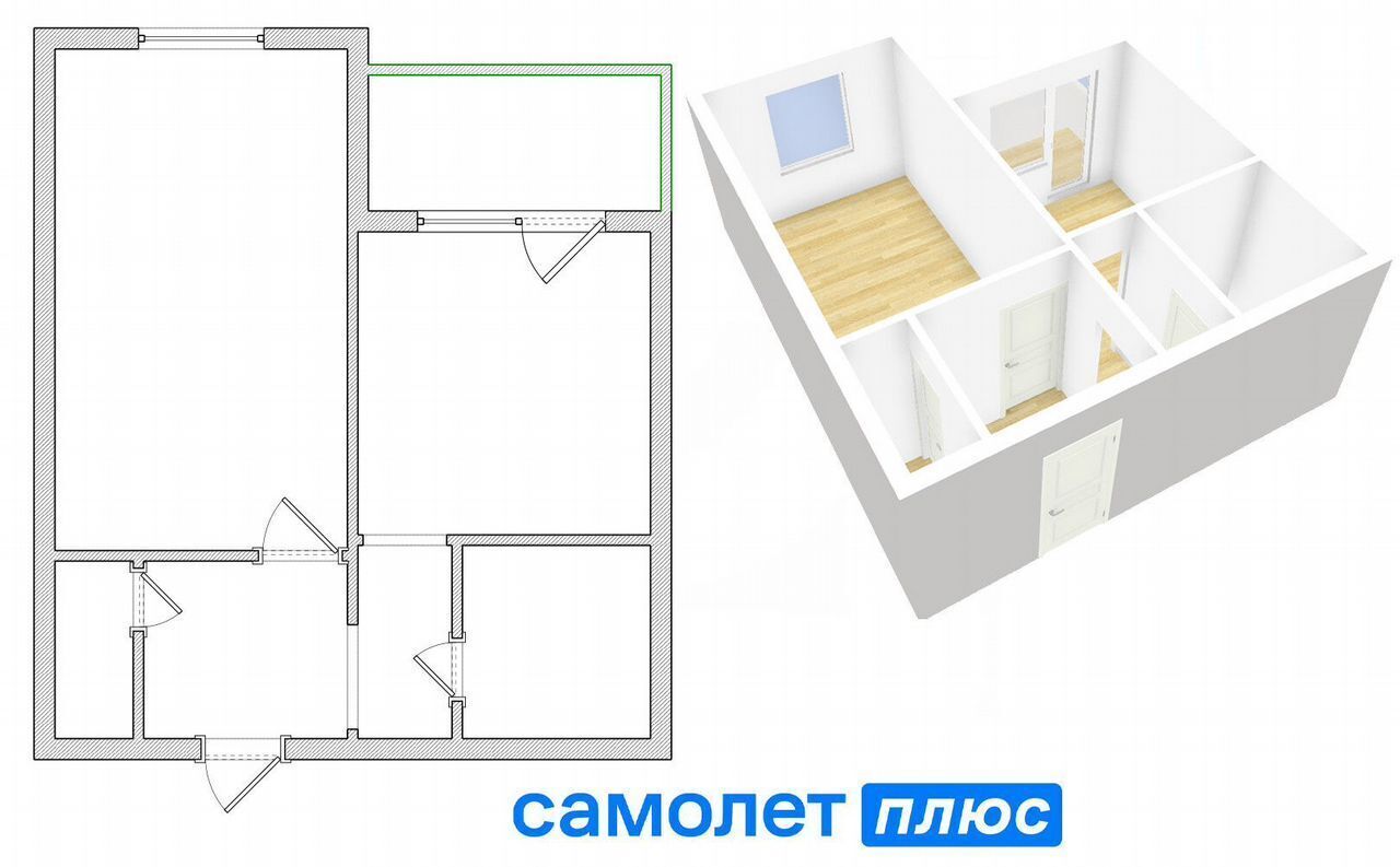 квартира р-н Топкинский г Топки Кемеровская обл. — Кузбасс, 4Б, мкр-н Солнечный фото 1