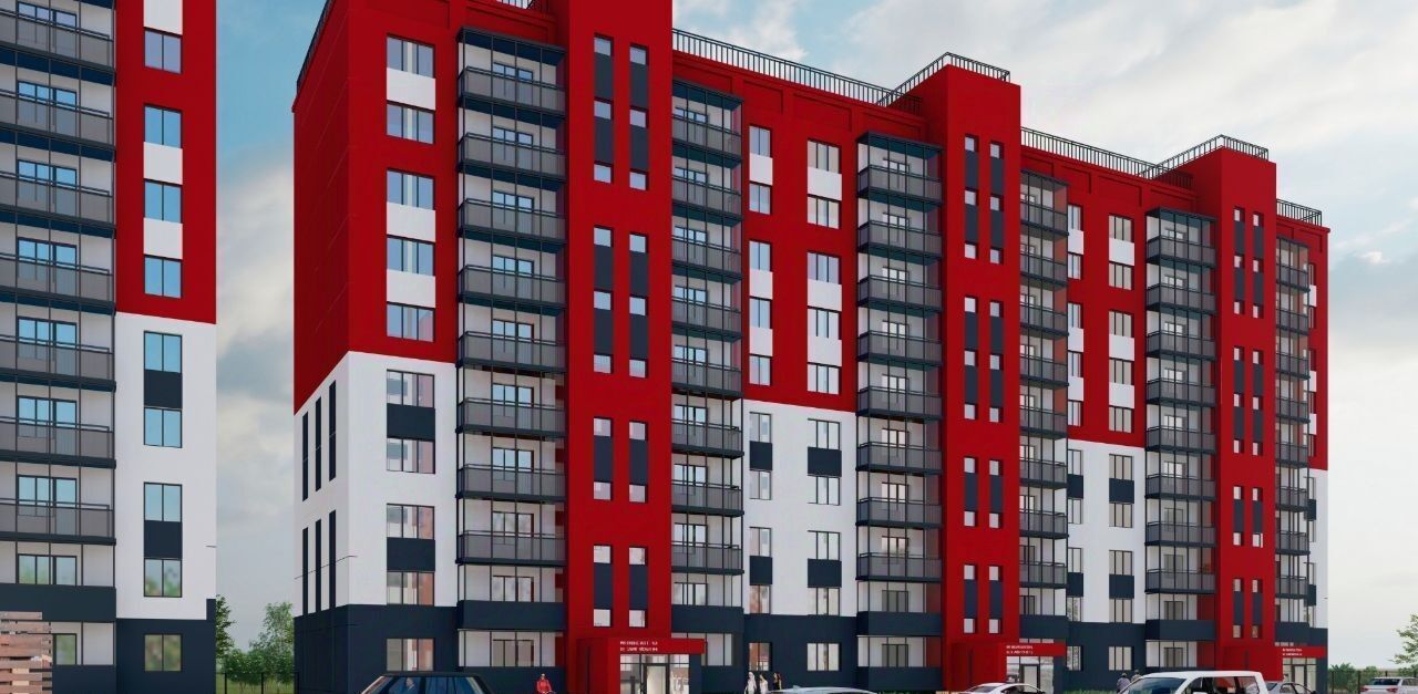 квартира г Челябинск микрорайон Вишнёвая Горка Западный ул. Имени Генерала Костицына, 47 фото 16