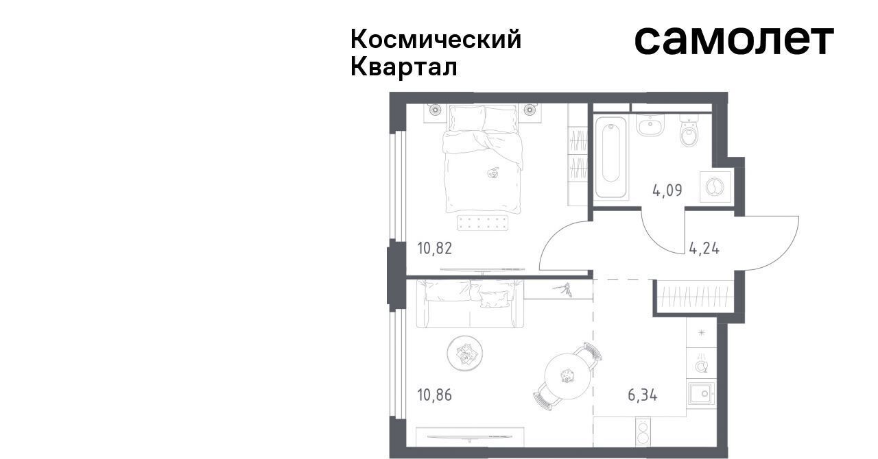квартира г Королев мкр Юбилейный Щёлковская фото 1